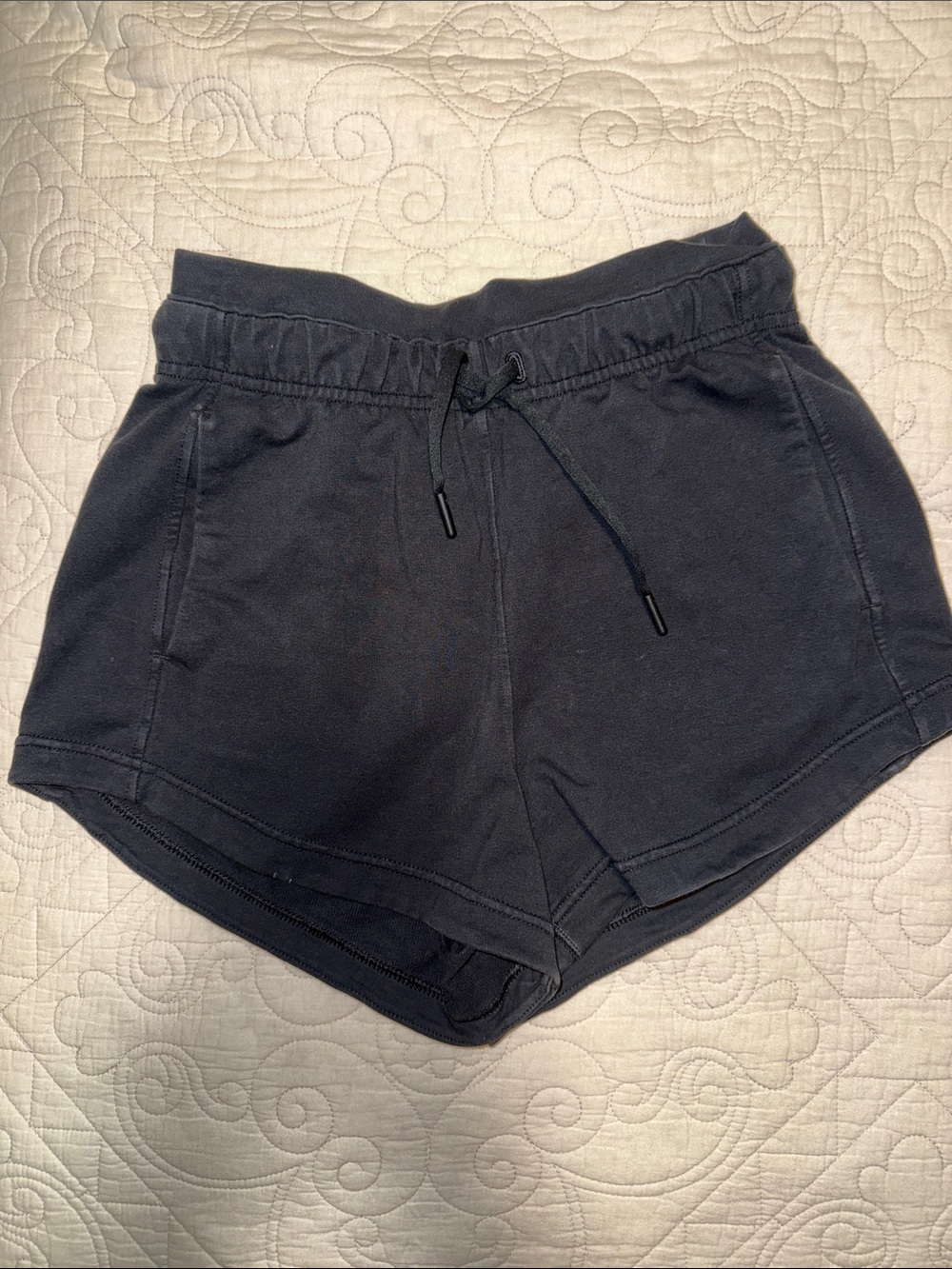lululemon athletica Black Women's Drawstring Athletic Shorts